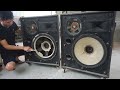 Restoration 3-way speaker bass 18 inch