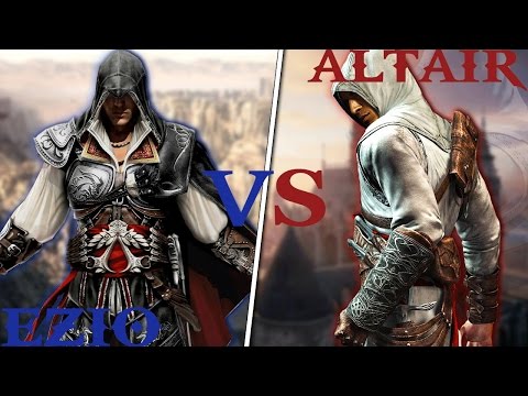 EZIO VS ALTAIR RAP BATTLE | Zach Boucher feat. Lyrical Gamer