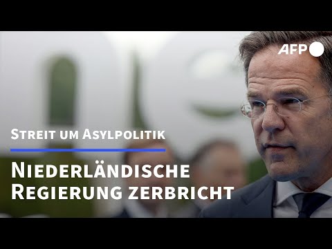 Niederlande: Regierung stürzt über Streit um Asylpolitik | AFP
