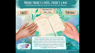 Where there's a wILL, there's a way ft (ILL) - Training for Rural Libraries