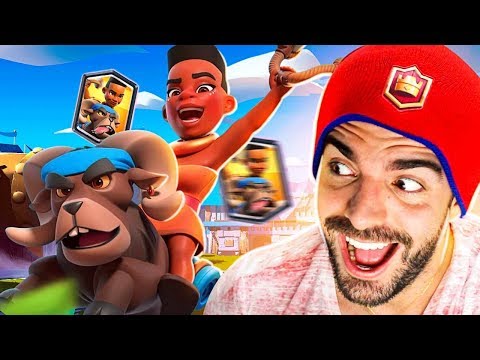 ELA VOLTOU! MEU NOVO DECK DE DOMADORA DE CORDEIRO NO CLASH ROYALE!