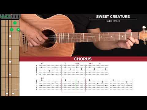 Sweet Creature Guitar Cover Harry Styles 🎸|Tabs + Chords|