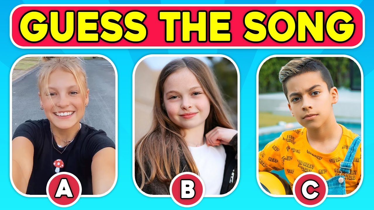 Guess Youtuber by SONG | Royalty Family, Salish Matter, Payton Delu, Ninja Kidz TV