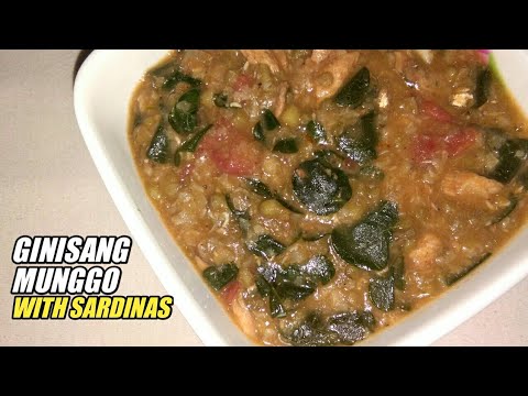 GINISANG MUNGGO WITH SARDINAS | nasubukan nyo na ba ang ganitong luto sa ginisang monggo, ang sarap!
