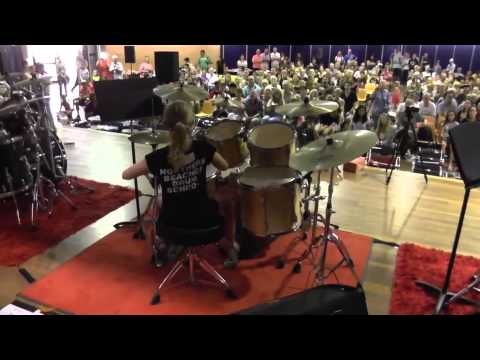 Hollie C. - Player 12 in the Drum Medley 2013
