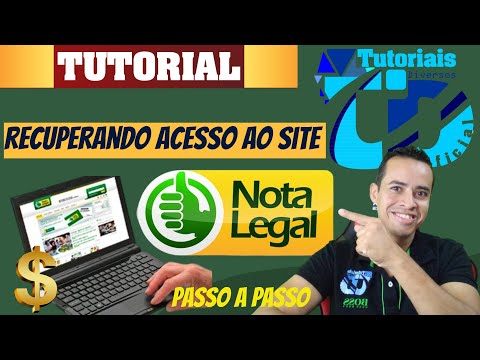 Vídeo: Nota Legal: login e acesso perguntas e respostas