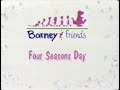Barney Friends Four Seasons Day PBS Stereo
