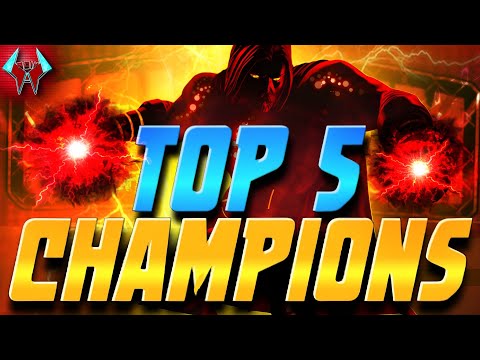 VOID Boss Made EASY! TOP 5 Best Champions for Solo Coliseum | Marvel Contest of Champions