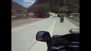 preview picture of video 'Goldwing 1800cc, Na Argentina, de Mendoza até Uspallata.AVI'