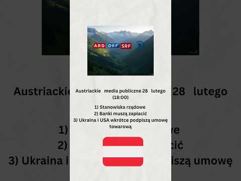 AUSTRIACKIE MEDIA PUBLICZNE 28 LUTEGO
