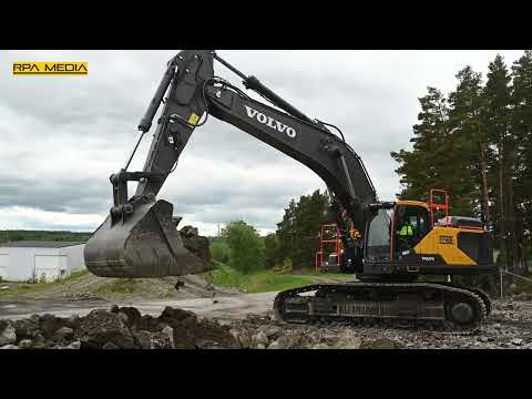 New Volvo EC550E excavator