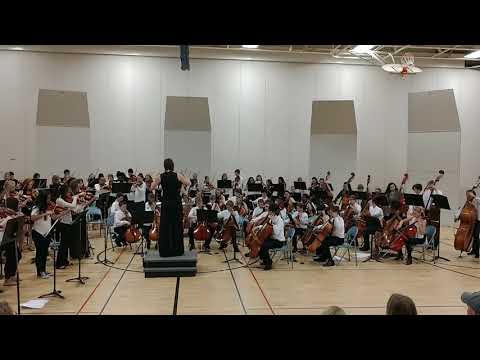 North Jr. High 6th-8th grade spring orchestra concert (5/8/2018)