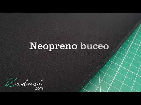 Tissu néoprène - bleu marine – So Tissus