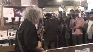 King Buzzo playing &quot;Boris&quot; at Grimey&#39;s in Nashville on March 18, 2014