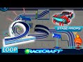RaceCraft Build Race Unlocked Stage Props And Loop Track Piece Charge Car