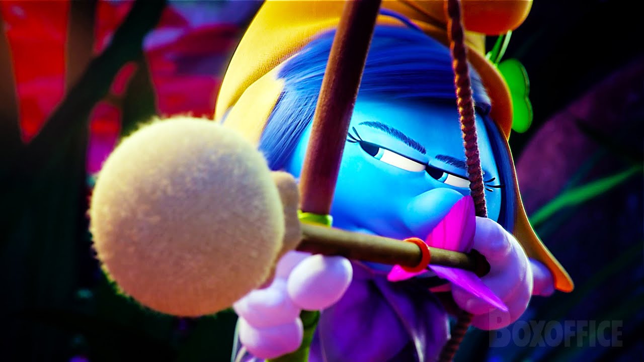 Smurfette descobre outras meninas Smurfs | Os Smurfs e a Vila Perdida | Clipe