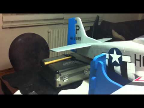 Hangar 9 P-51 Mustang Blue Nose 60