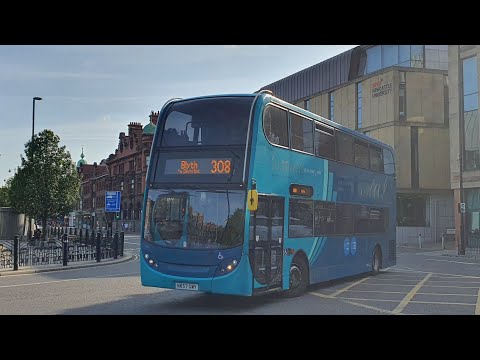 THRASH: Route 52 | NK57GWY/7506 - Arriva Northumbria: Dennis Trident 2/ADL Enviro 400