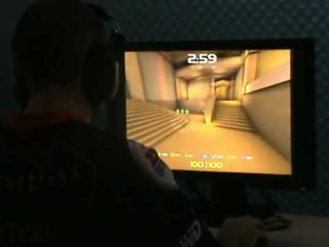 DreamHack Summer 2012 Quakelive Quarter finals - Sc00t (main POV) / dkt Bloodrun (3rd map)