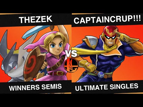 AZO: CHAMPS VALLEY | Winners Semis - DBE | DDE | TheZek (Greninja) Vs. CaptainCRUP!!! (C. Falcon)