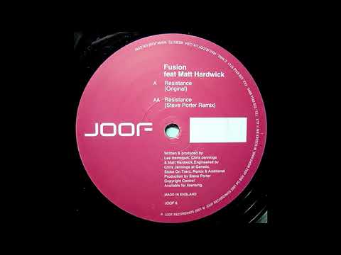 Fusion Feat. Matt Hardwick - Resistance (Steve Porter Remix) [2001]