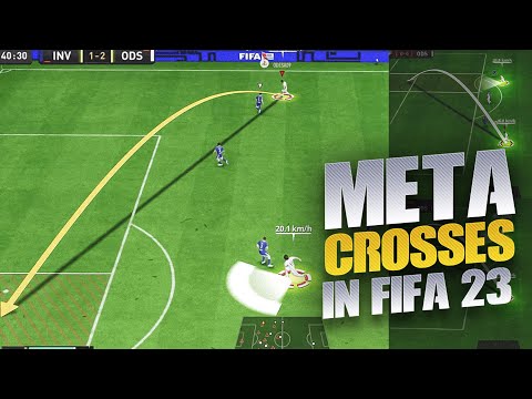 The BEST META CROSSES In FIFA 23! | SCORE EASY GOALS in FIFA 23 #fifa23 #ultimateteam #tutorial