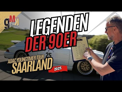 ADAC Youngtimer Tour Saarland 2025: The Tour de France of young horsepower legends from the 90s