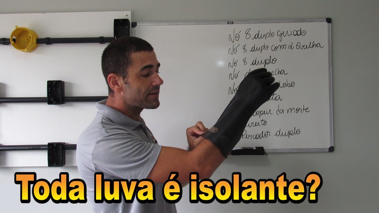 Toda luva protege contra choque?