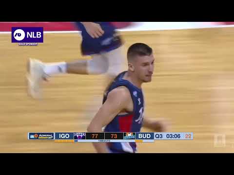 Steal & dunk by Kosta Kondić (Igokea m:tel – Budućnost VOLI, 5.11.2022)