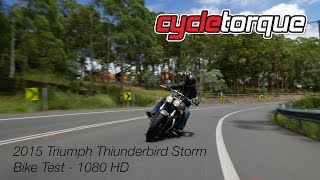 2015 Triumph Thunderbird Storm