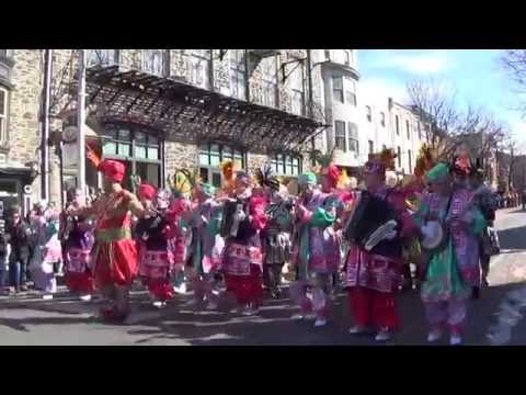Ferko String Band When You're Smiling Mummers Mardi Gras Parade in Manayunk 2/28/15
