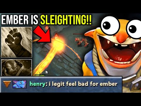 HOW TO DELETE EMBER with 200IQ? - When OFFLANE Techies Destroy the map..