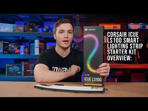 Corsair iCUE LS100 Smart Lighting Strip Starter Kit Overview
