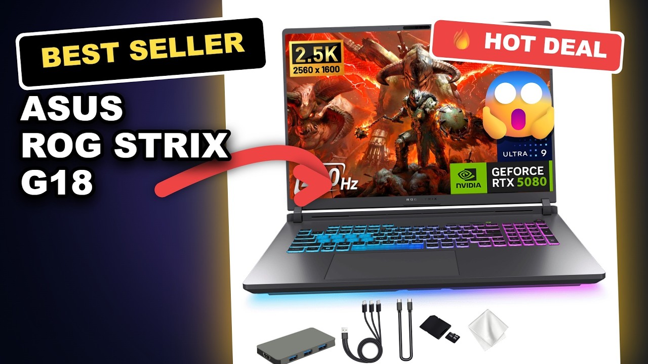 ASUS ROG Strix G18 Review: Is This the Ultimate 2024 Gaming Laptop? review video