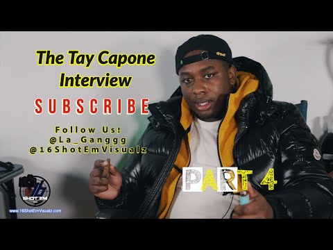 Tay Capone Reacts To Seeing King Von Passing On Camera, Talks Catching Gun Case with Von. Part 4