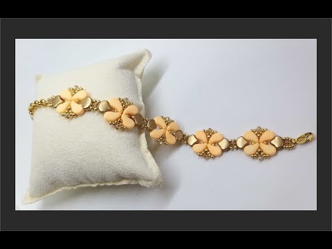 Bracciale Hana con Paisley e Ginko (DIY Tutorial Hana Bracelet)