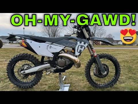 2024 HUSQVARNA TE 300 PRO | FIRST IMPRESSION | FIRST RIDE