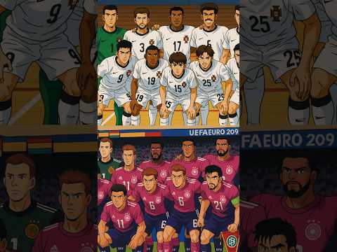 Portugal vs Germany Slam Dunk style 🔥