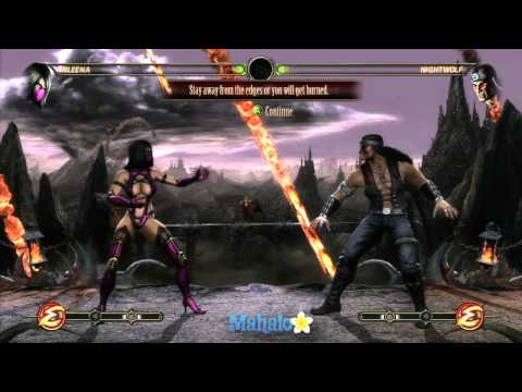 Mortal Kombat Challenge Tower 99 - Fire Walls