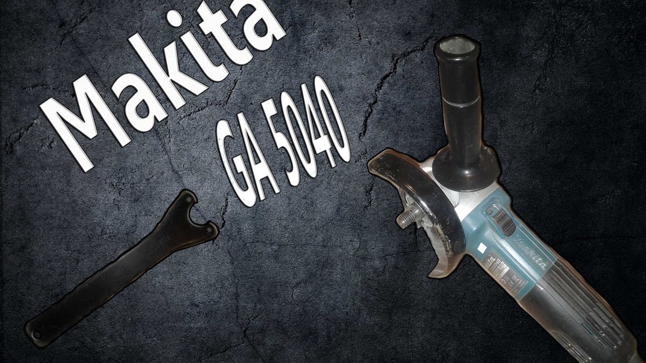 Углошлифовальная машина (болгарка) Makita GA5040C  ф125мм 1400Вт 2800-11000об/м 2.5кг кор муфта sjsii anti-restart