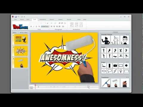 Part of a video titled How to create animated presentations. Powtoon - YouTube