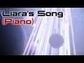 Liara's Song - Piano based on Vigil (Mass Effect ...