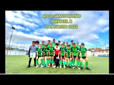PARTIDO AMISTOSO SANTI PETRI CONTRA ATCO SANLUQUEÑO INFANTIL B    24 AGOSTO 2022