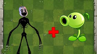 Nightmare Puppet + Peashooter Fusion - Plants vs Zombies Animation