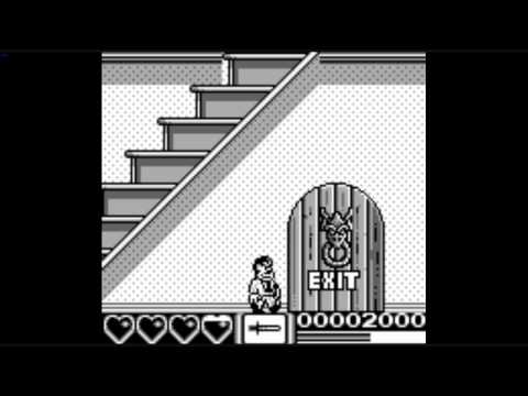 the addams family game boy color
