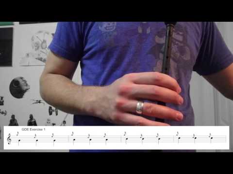 Bagpipe Instruction 4: Counting in 3/4 and GDE's