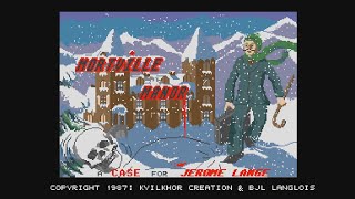 Mortville Manor Walkthrough / Atari ST