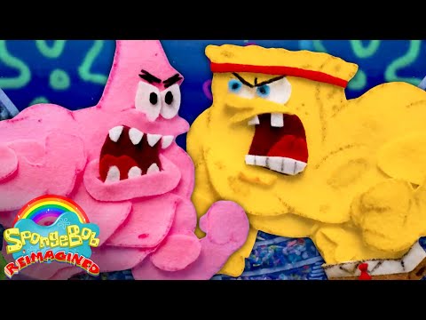 If SpongeBob was a Stop Motion Felt Cartoon | SpongeBob: Reimagined