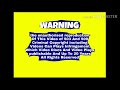 ACHV Yellow FBI Warning Screen 2006 2016