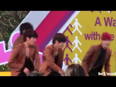 [Fancam] 121117 infinite L (MC와 장난치는 엘명수) - Nothing's over